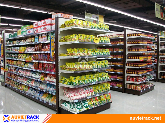 kệ siêu thị mini Âu Việt Rack